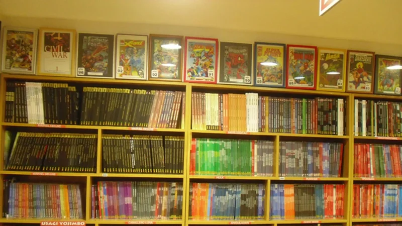Estantes de cómics
