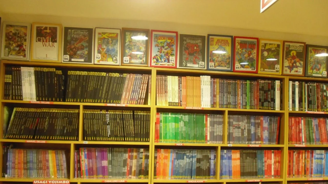Estantes de cómics