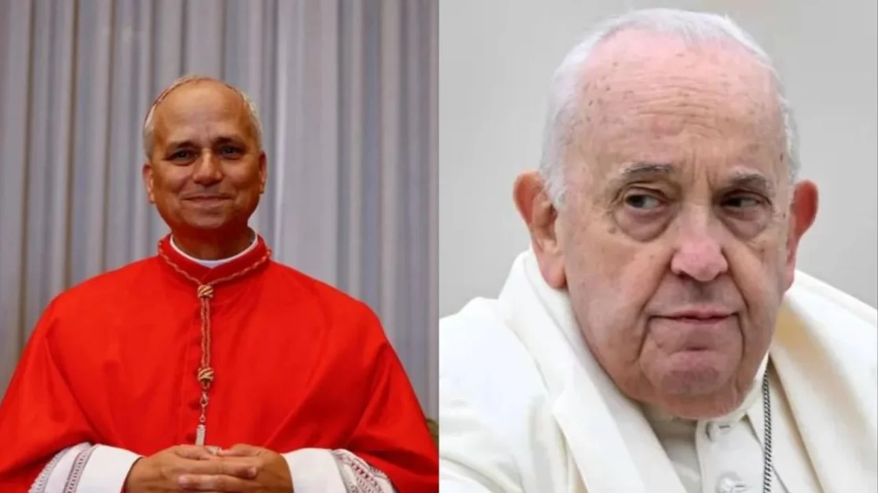 Papa Francisco. Papa León XIV.