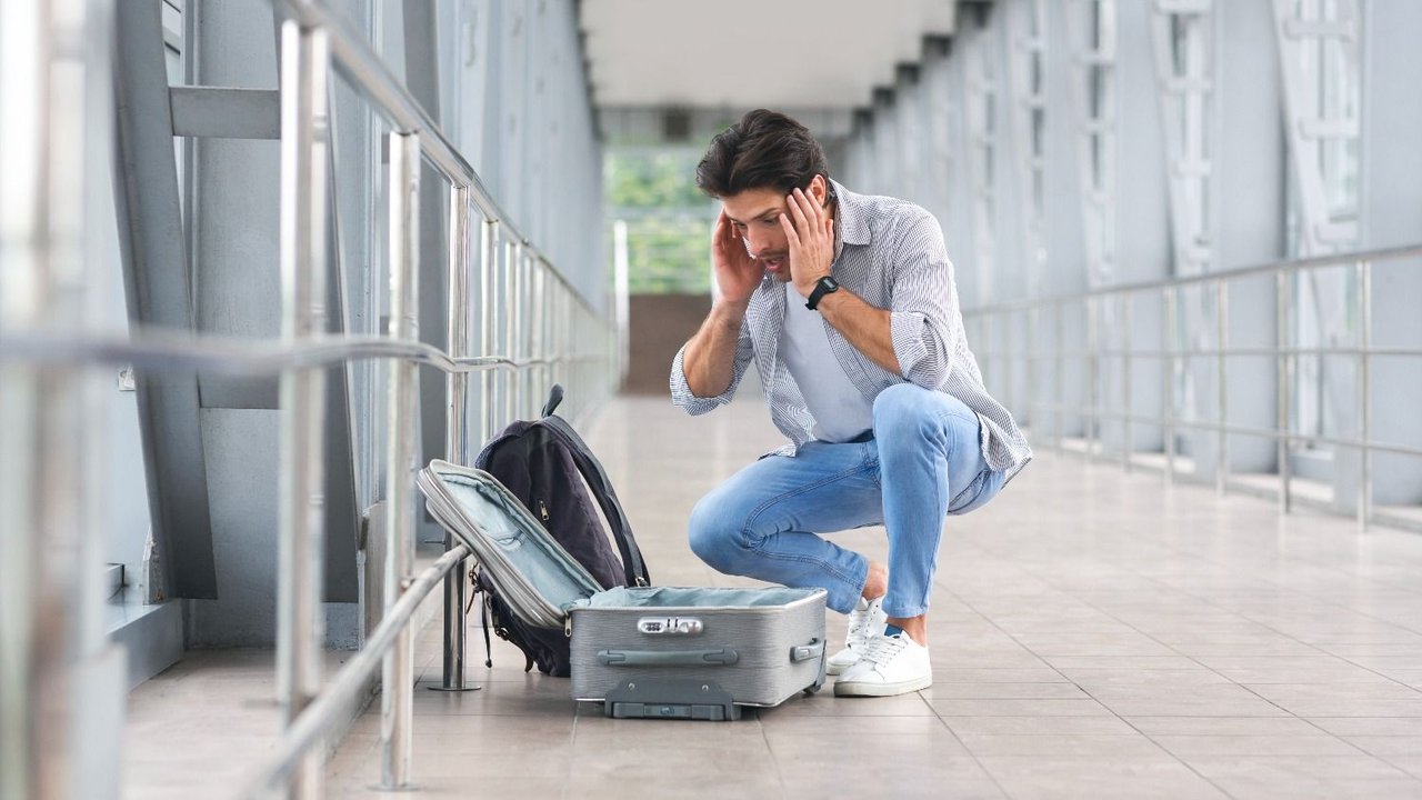 Estrés al viajar.