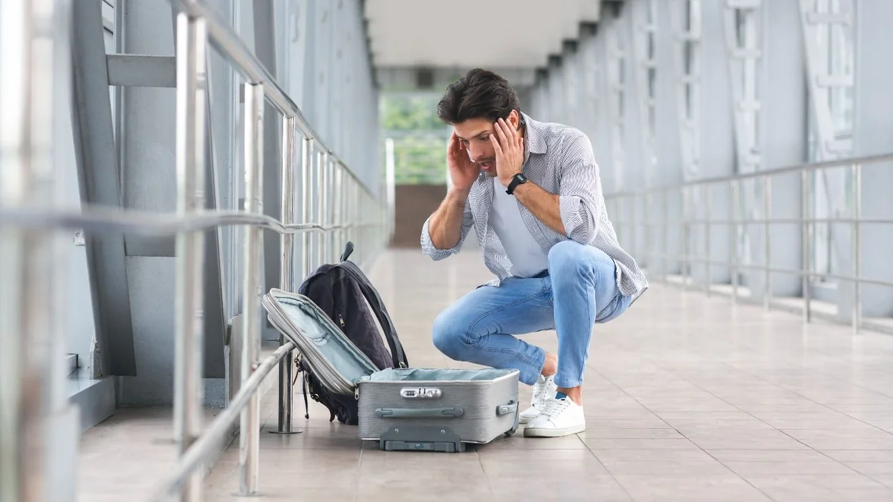 Estrés al viajar.