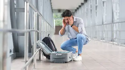 Estrés al viajar. Estrés al viajar.