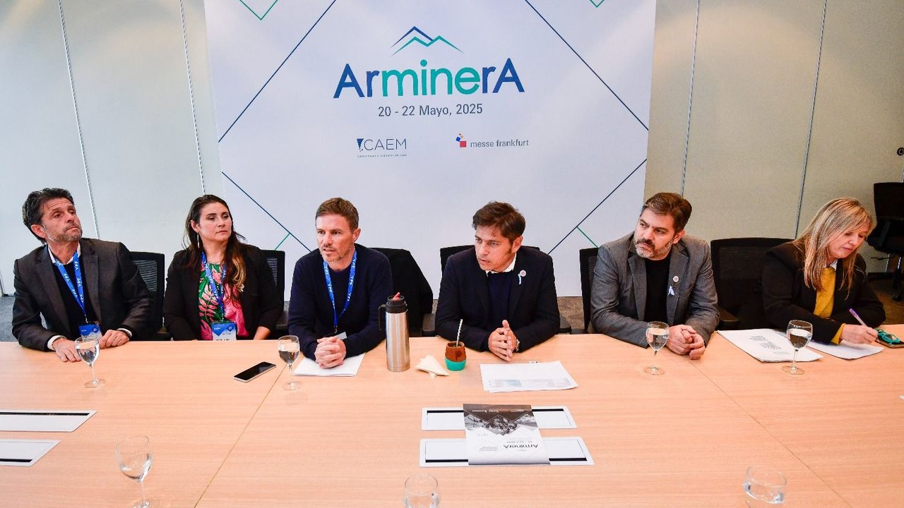 Minería, industria y Estado: Kicillof se reunió con empresarios del sector para avanzar en proyectos de trabajo