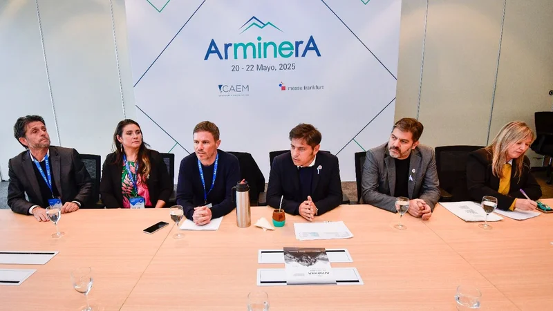 Minería, industria y Estado: Kicillof se reunió con empresarios del sector para avanzar en proyectos de trabajo