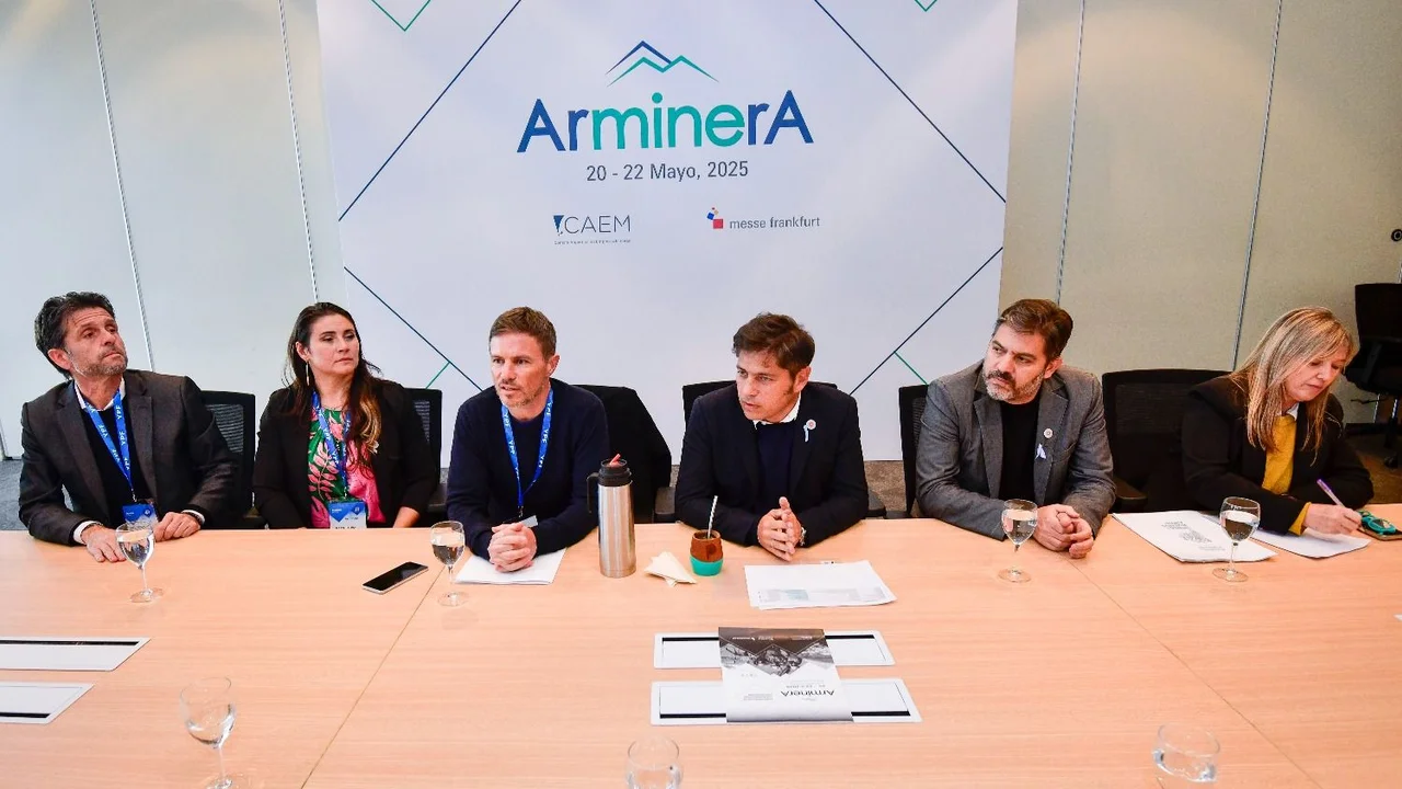 Minería, industria y Estado: Kicillof se reunió con empresarios del sector para avanzar en proyectos de trabajo