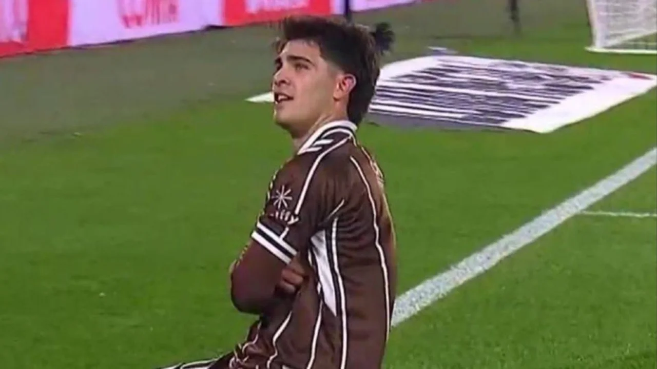 Video: el gol con el que Platense sorprende a River en el Monumental