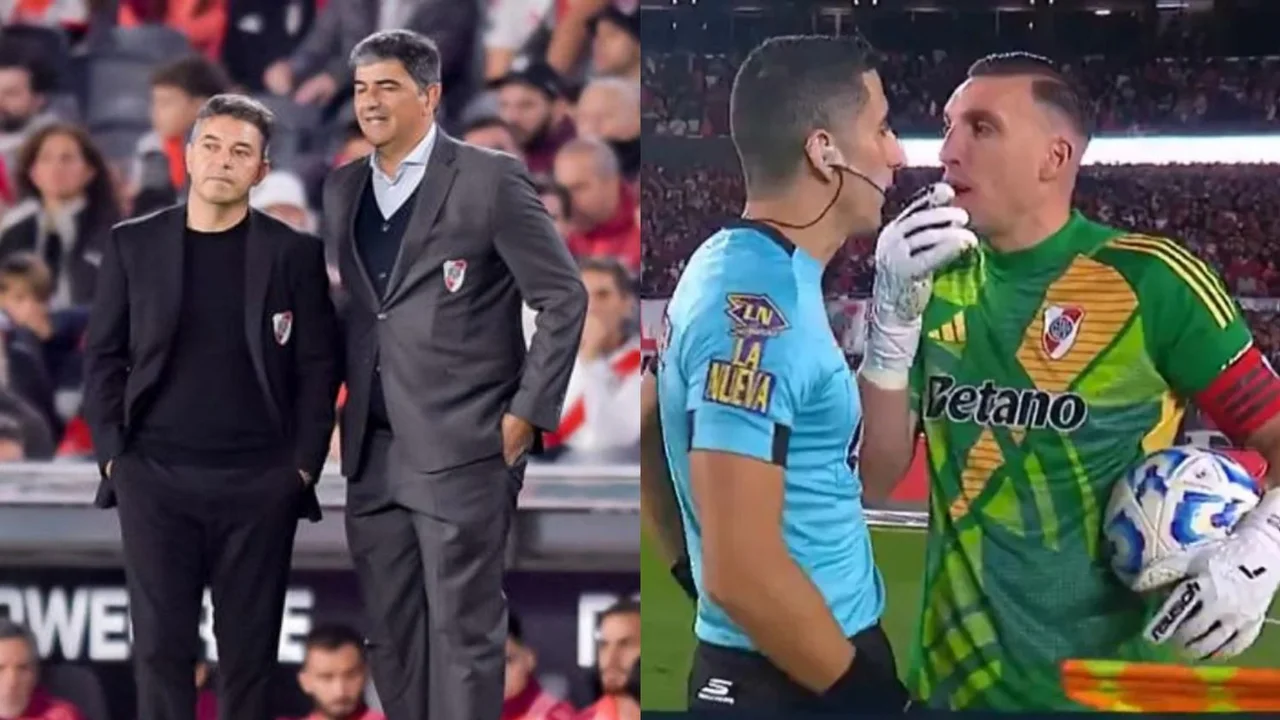 Insólita confusión en River en plena tanda de penales: el desconcierto de Gallardo y Armani
