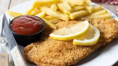 Cuánto cuesta comer milanesas y papas fritas libres. Cuánto cuesta comer milanesas y papas fritas libres.