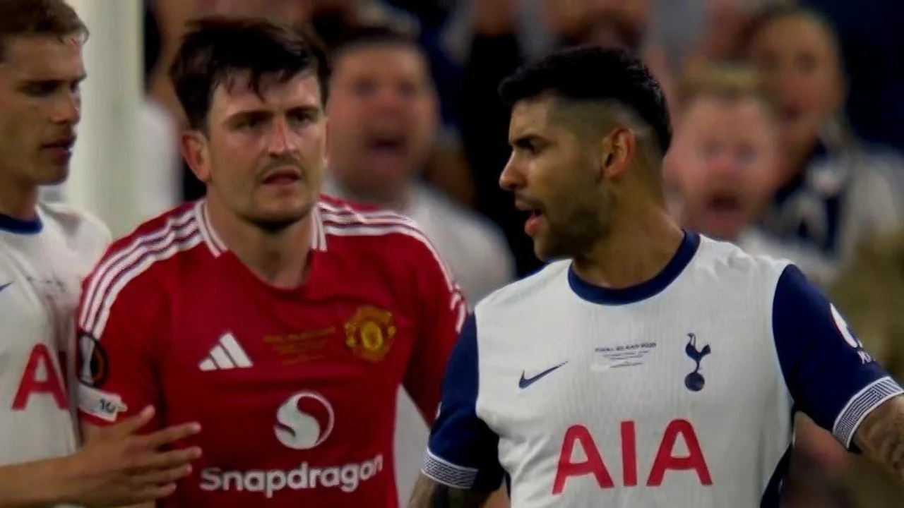 Selección Argentina, Cristian Cuti Romero, Tottenham, Manchester United,  Harry Maguire, UEFA Europa League. 
