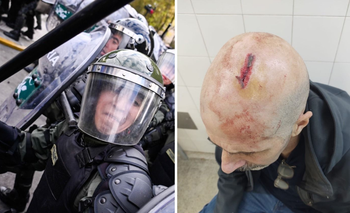 Los brutales ataques de las fuerzas contra la prensa y manifestantes | Marcha jubilados
