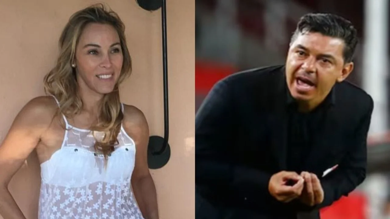Geraldine La Rosa. Marcelo Gallardo.