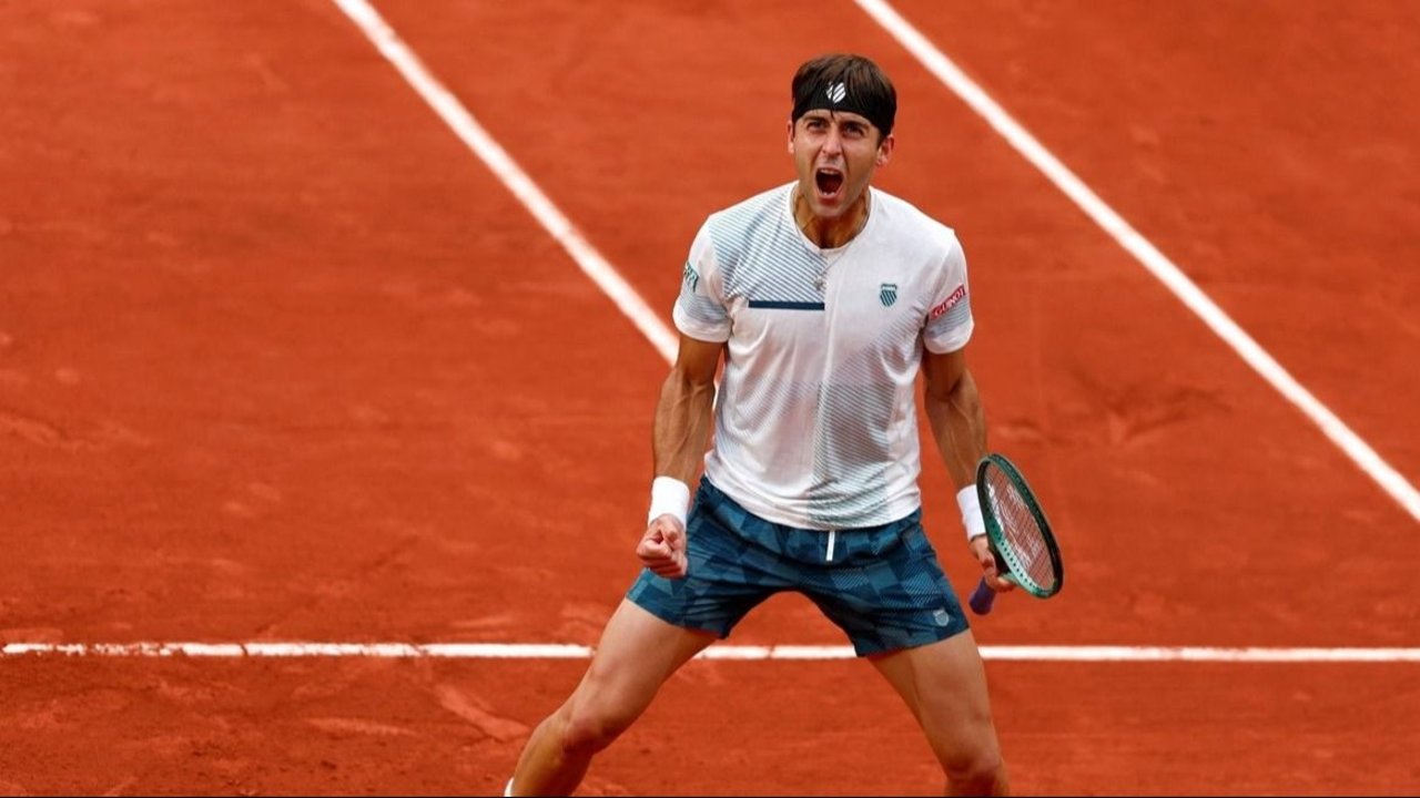 Molteni ganó en el dobles y avanza en Hamburgo.