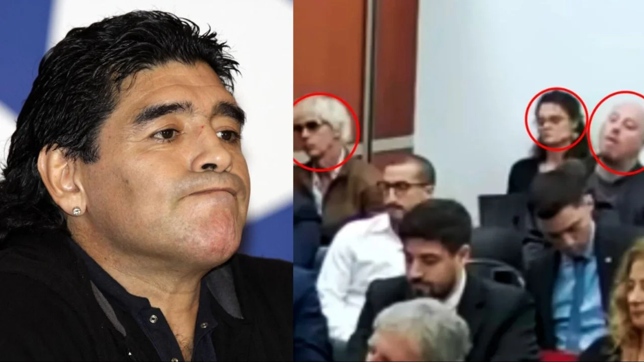 Suspensión juicio de Maradona.