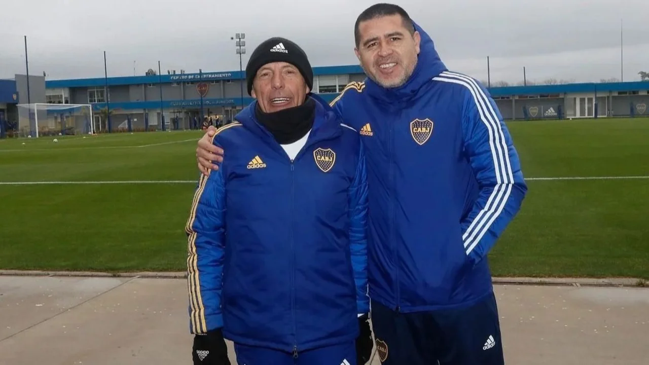 Boca Juniors, Miguel Ángel Russo, Juan Román Riquelme.