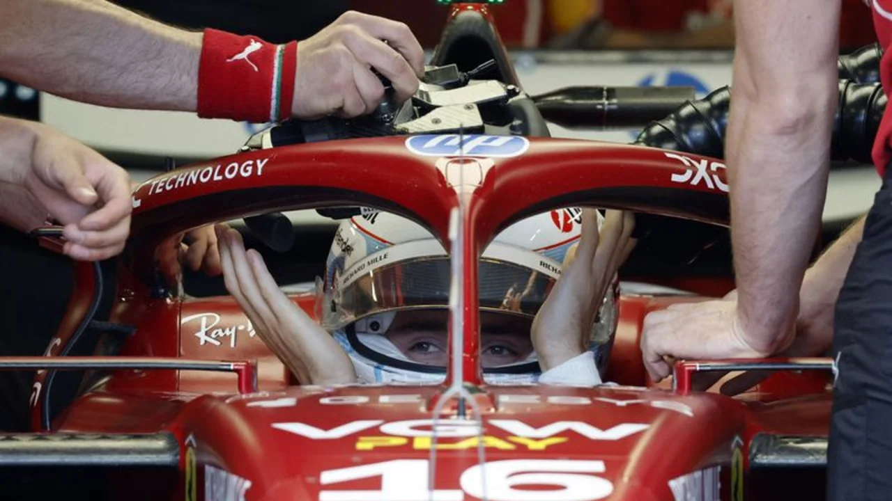 Ferrari de Leclerc logra mejor tiempo en primeras prácticas en Mónaco tras chocar con Stroll