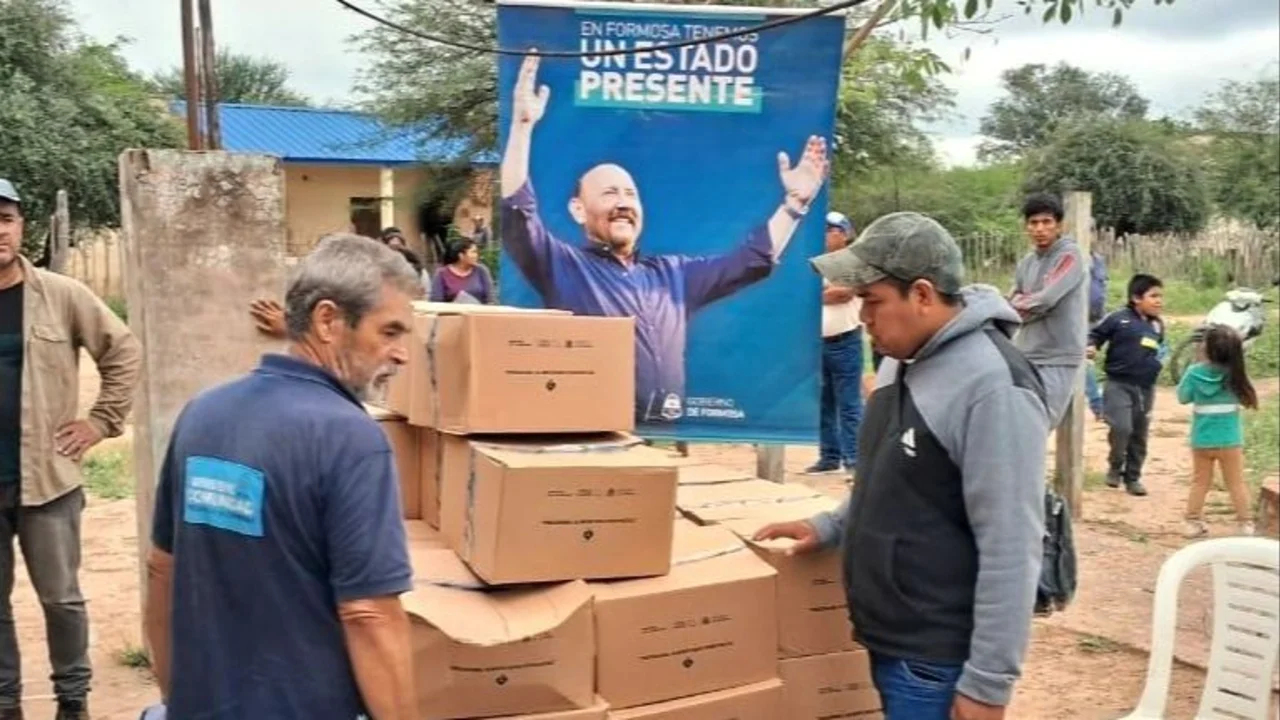 El Gobierno de Formosa continúa con la asistencia alimentaria a comunidades originarias de la provincia