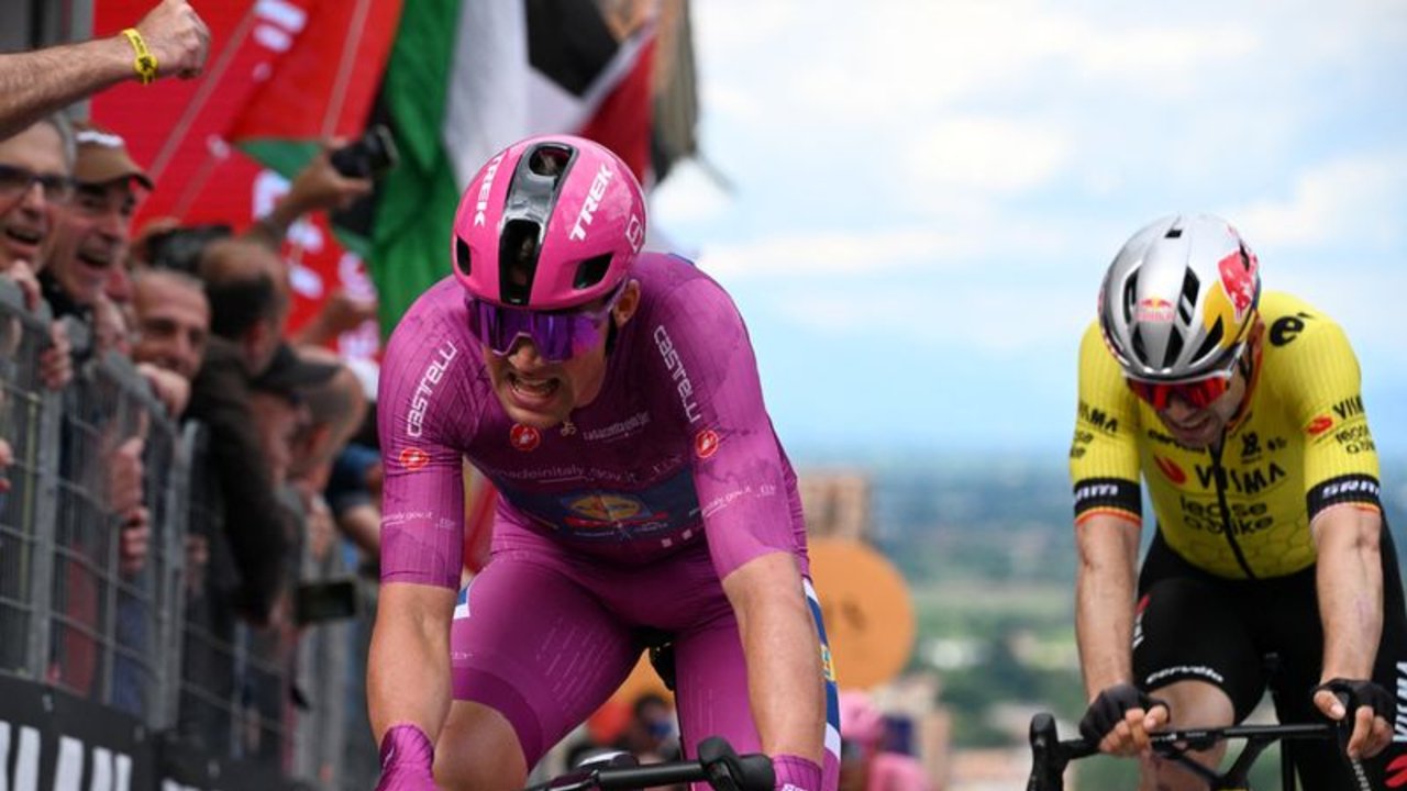 Un Pedersen imparable supera a Van Aert y gana la 13ª etapa del Giro; Del Toro amplía su liderato