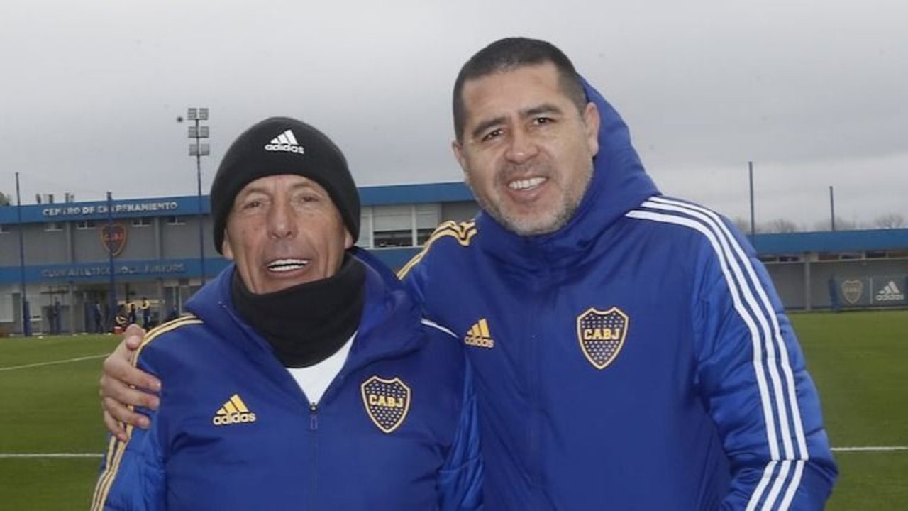 Miguel Ángel Russo. Juan Román Riquelme
