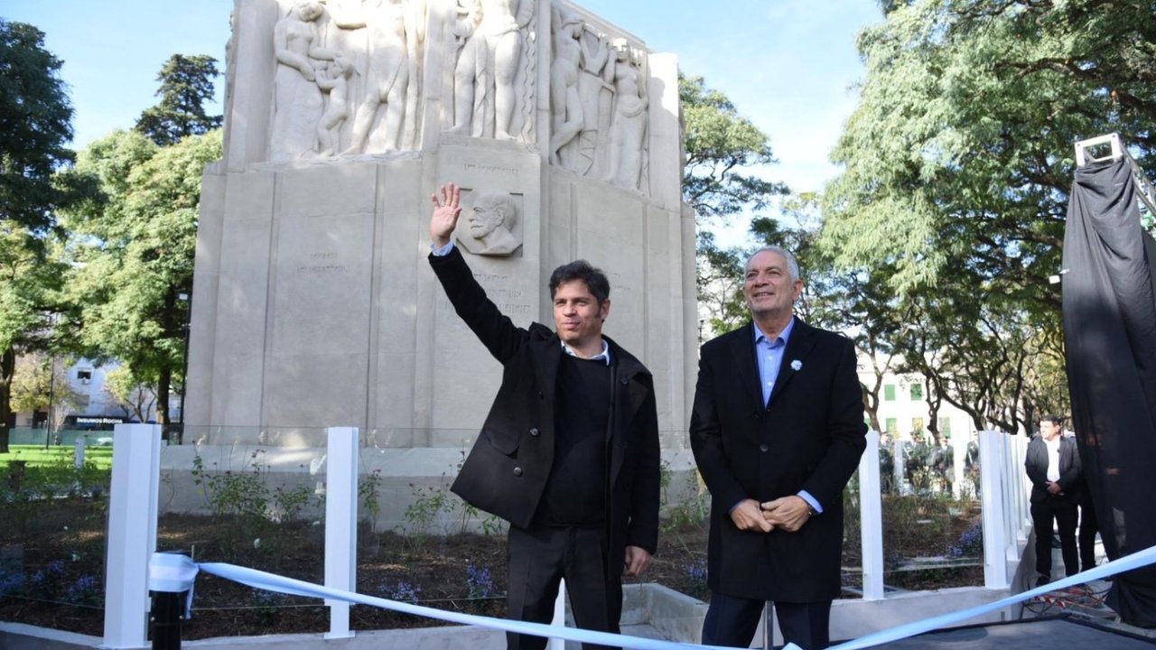 Kicillof: “En la Provincia no gobierna la motosierra, tenemos un Estado presente”