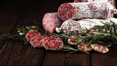 picadas, salame, salamín, embutidos, fiambres picadas, salame, salamín, embutidos, fiambres