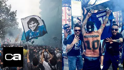 Diego Maradona, Napoli. Diego Maradona, Napoli.
