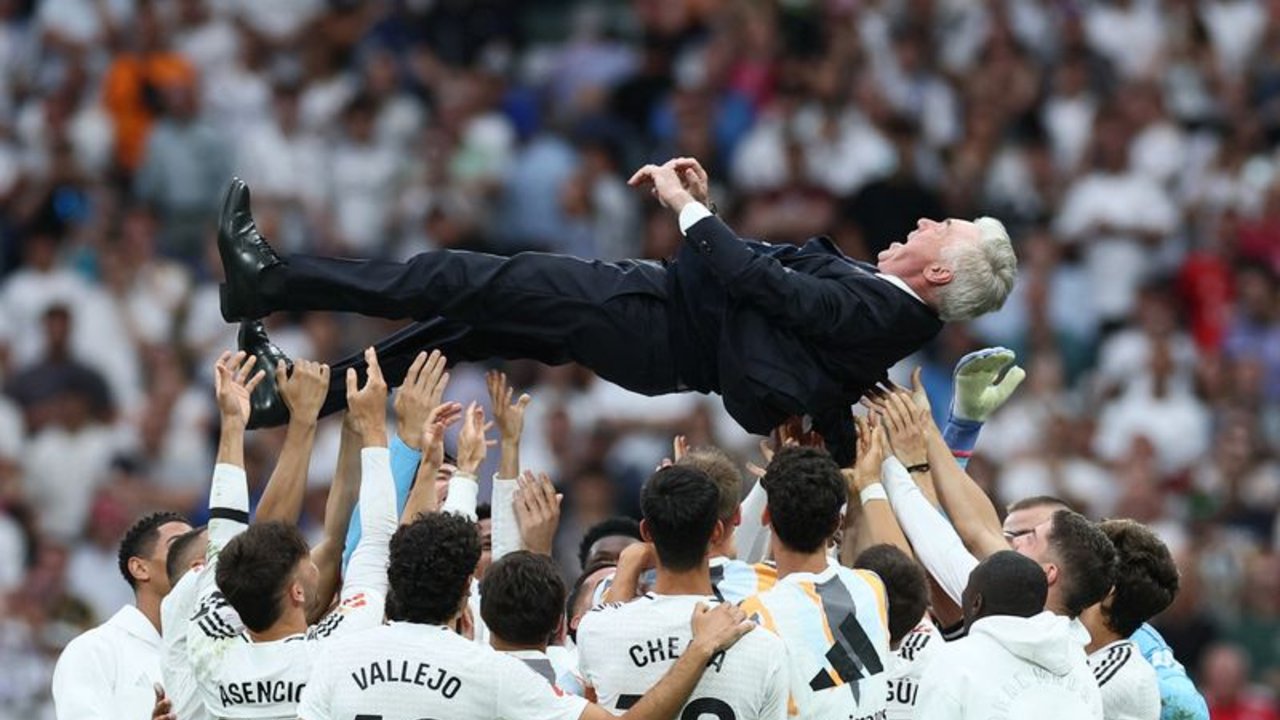 El Real Madrid vence a la Real Sociedad, el Bernabéu despide a Ancelotti y Modric
