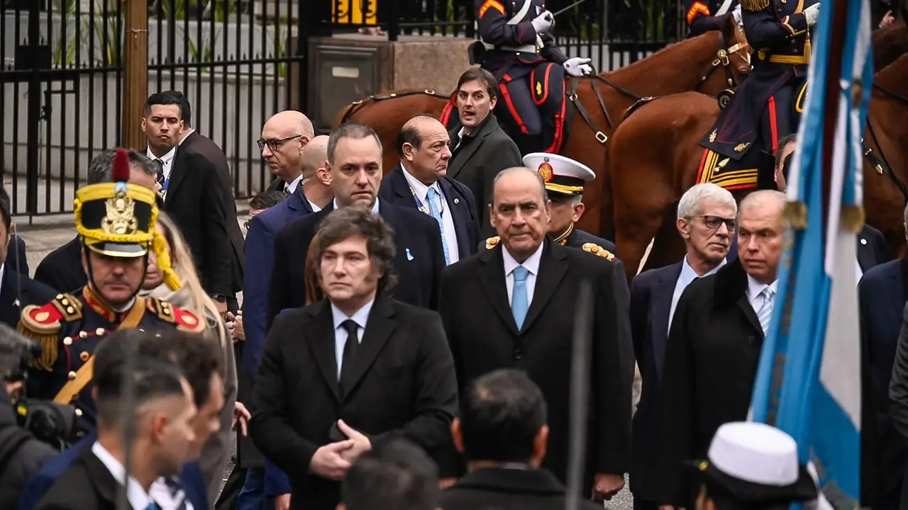 Sin Villarruel en la Catedral y en tensión con la Iglesia:  Milei llega a su tercer Tedeum