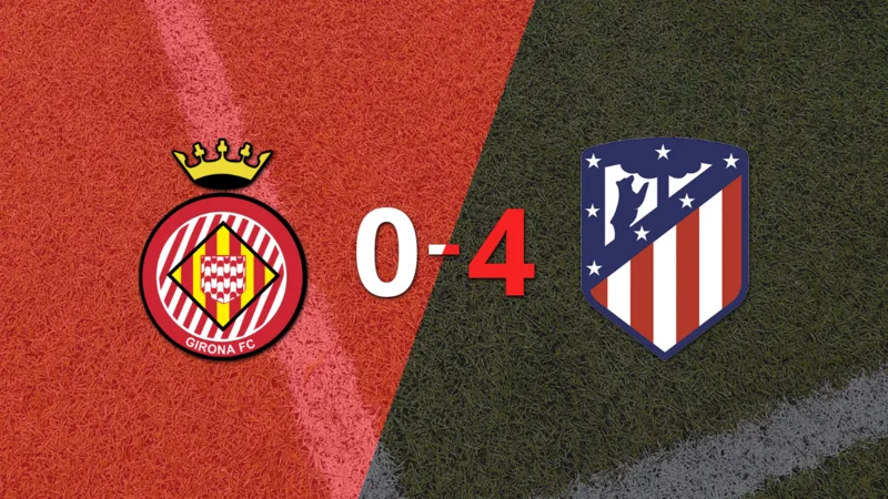 Atlético de Madrid aplastó a Girona con hat-trick de Alexander Sorloth