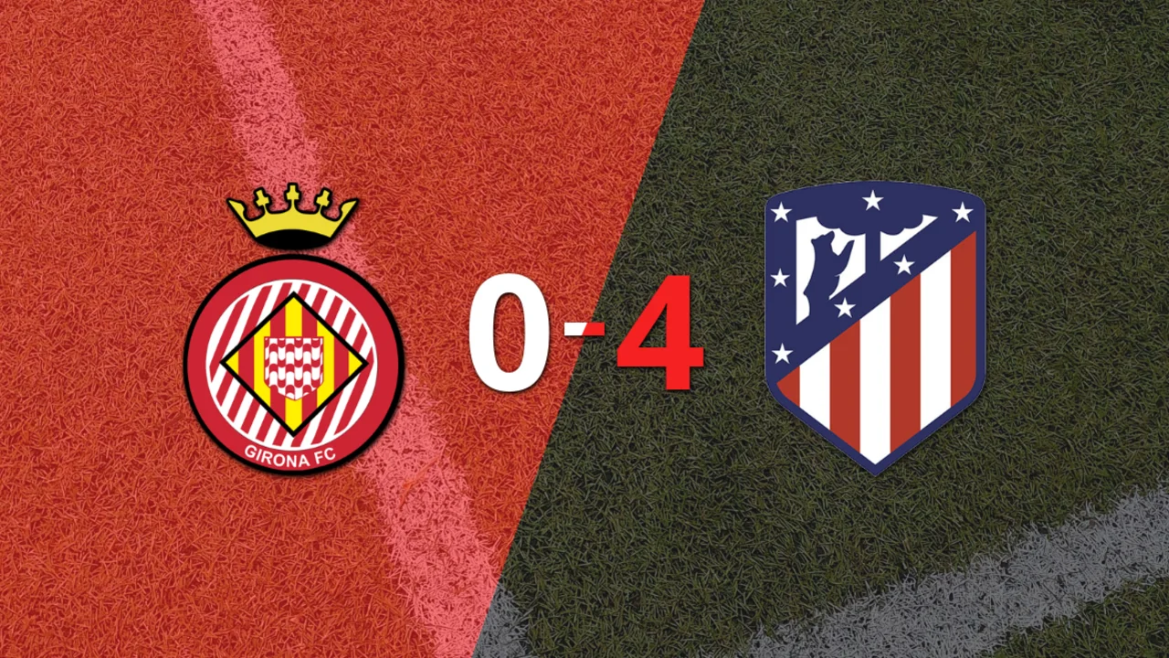 Atlético de Madrid aplastó a Girona con hat-trick de Alexander Sorloth