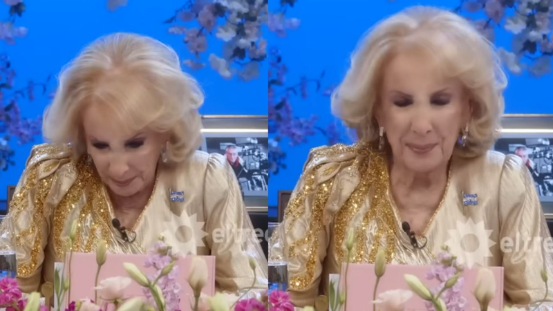 Por qué Mirtha Legrand se largó a llorar en vivo. Mirtha Legrand llorando por la hermana de Ricardo Darín. Qué pasó con la hermana de Ricardo Darín.