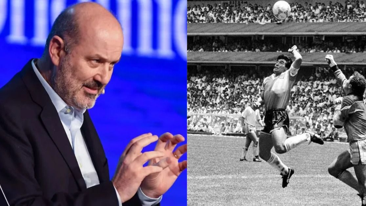 sturzenegger, mano de dios, maradona