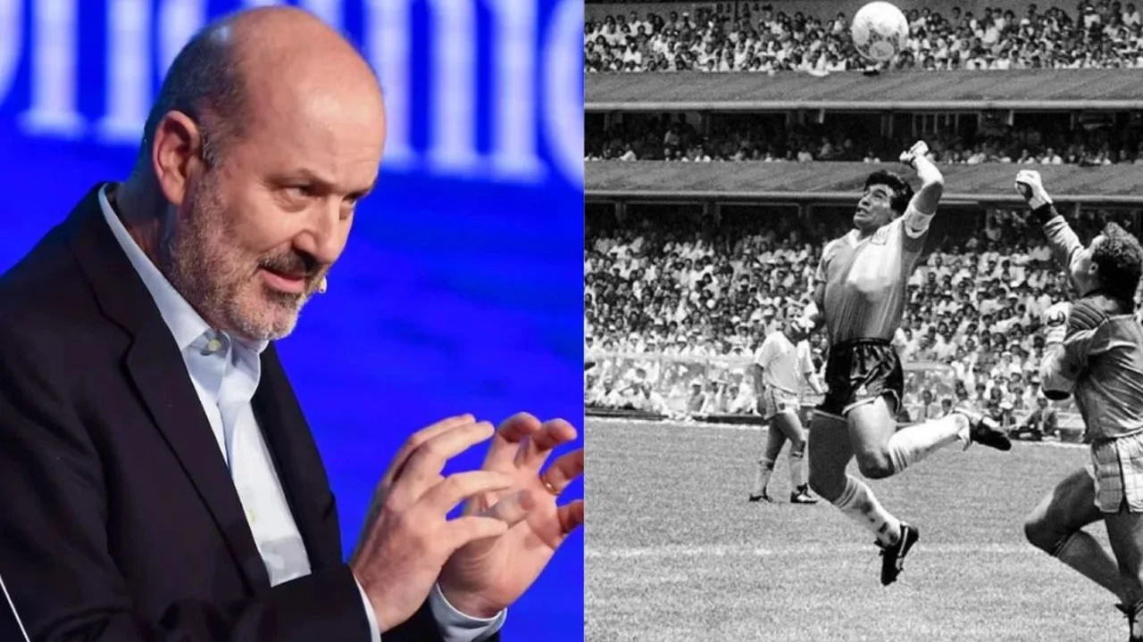 sturzenegger, mano de dios, maradona