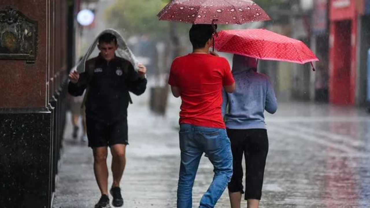 Lluvias en Santa Fe.
