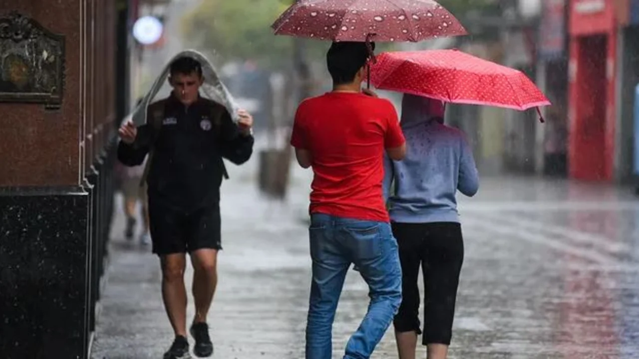 Lluvias en Santa Fe.