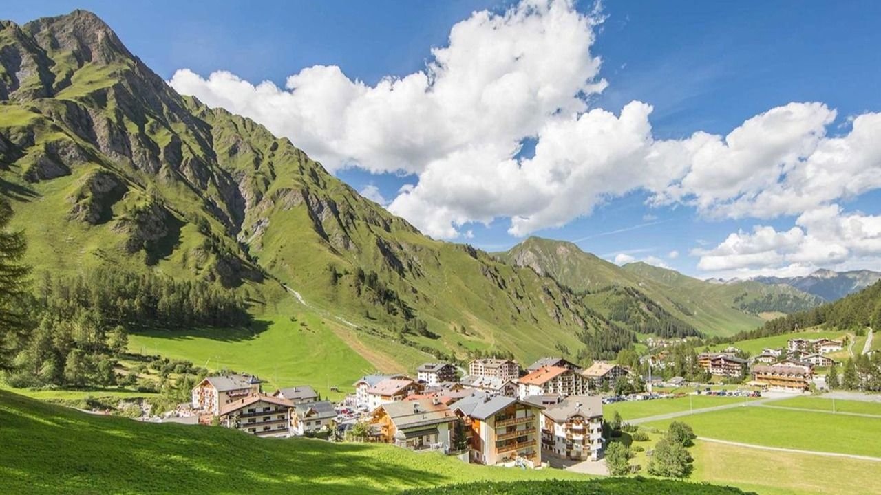 Paisaje de Samnaun