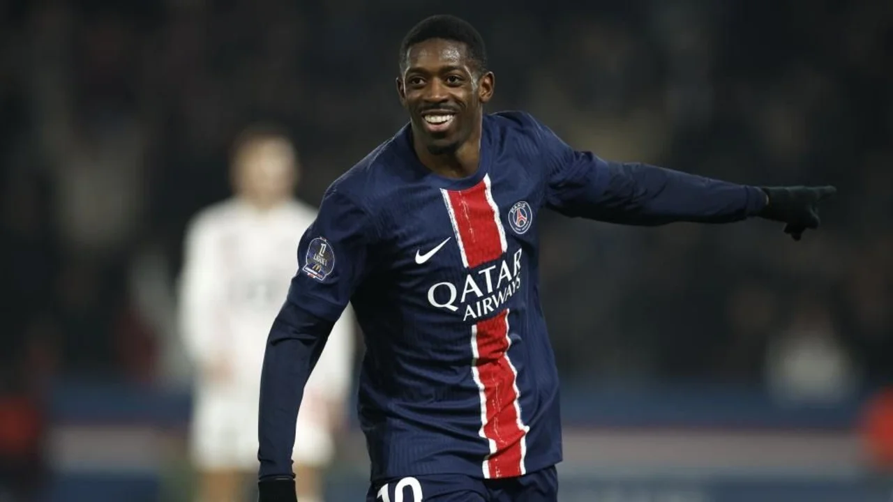 Ousmane Dembelé, figura del Paris Saint-Germain y exestrella del FC Barcelona.