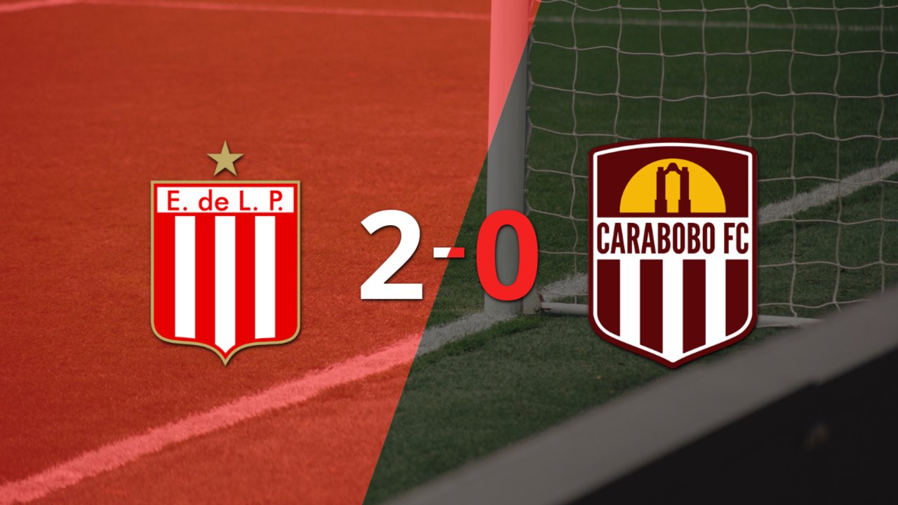 Estudiantes celebró una victoria 2-0 sobre Carabobo