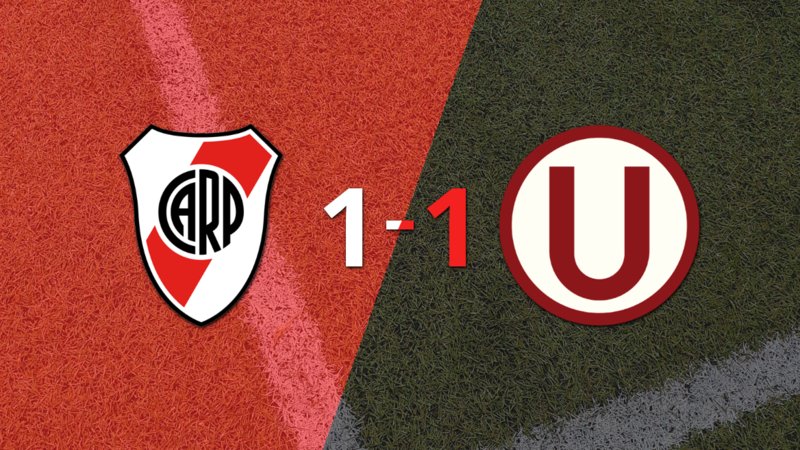 River Plate no pudo en casa ante Universitario y empataron 1-1