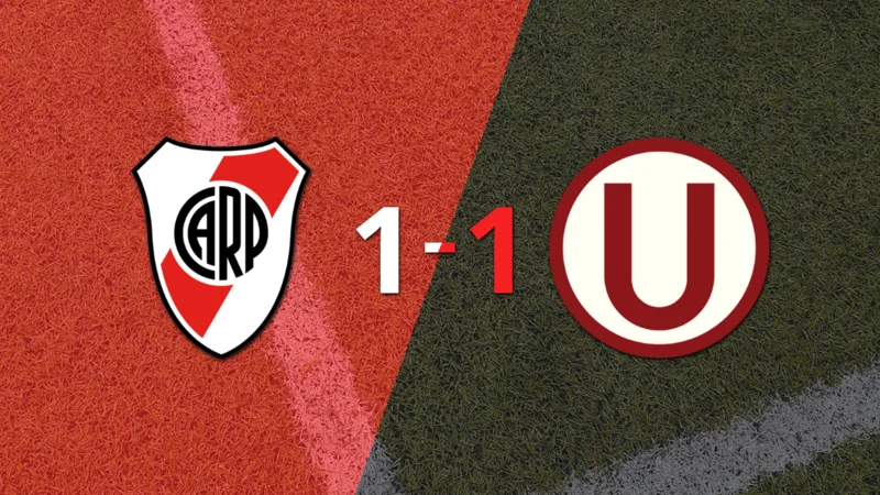 River Plate no pudo en casa ante Universitario y empataron 1-1