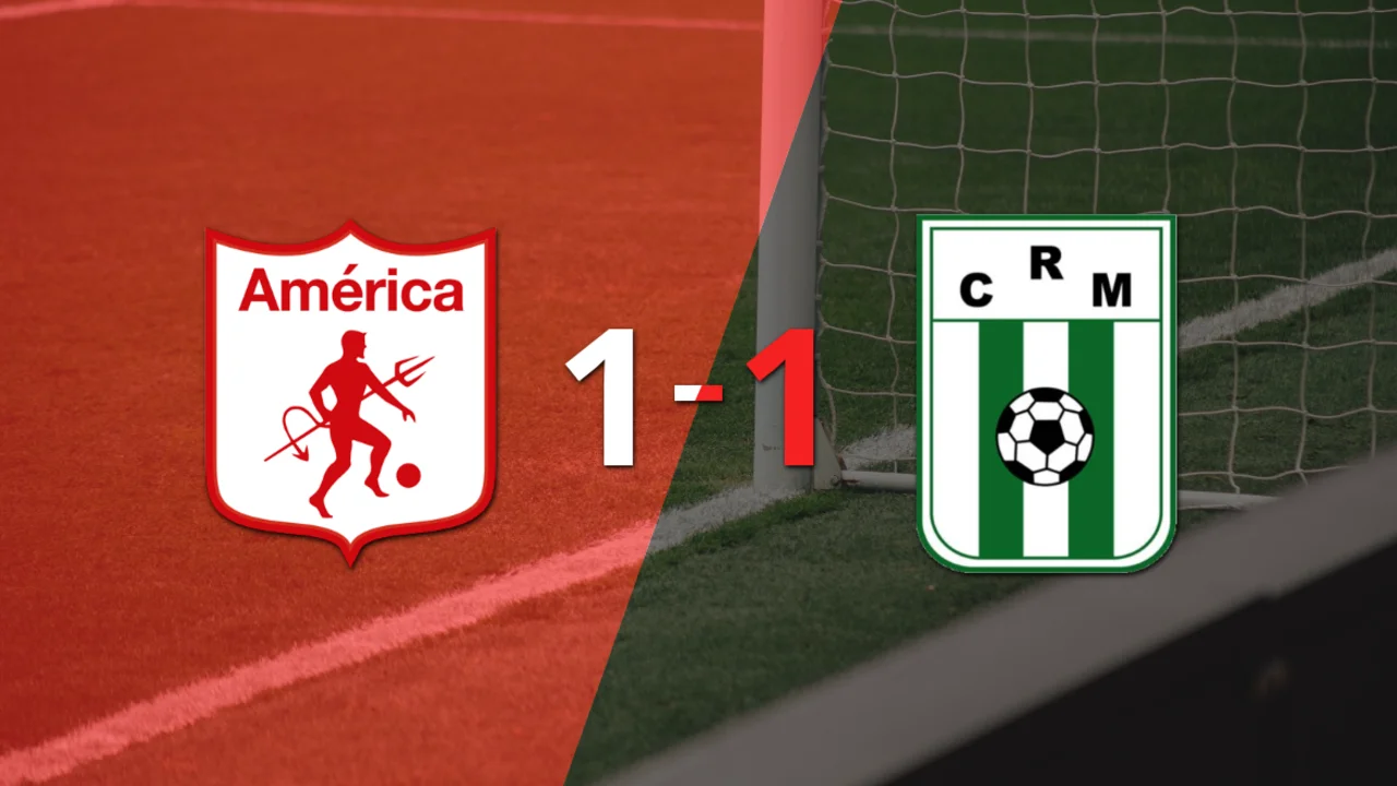 Agónico gol de Jean Pestaña le da el empate a América de Cali