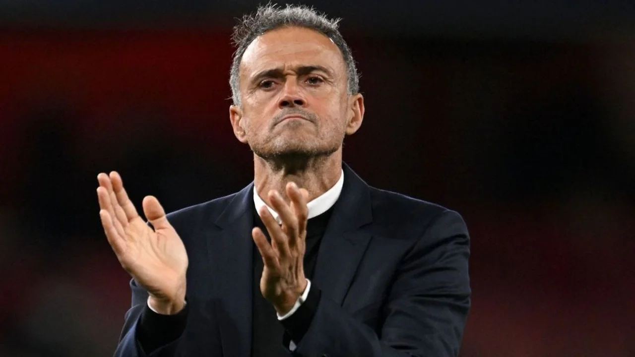 Luis Enrique, ganador, títulos, festejando