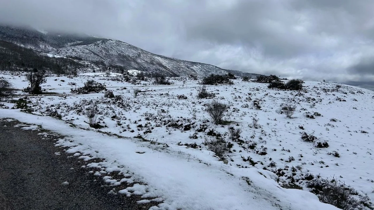 Comenzó la ola polar en La Rioja y se conocieron imágenes de la provincia nevada: hasta cuándo sigue el frío