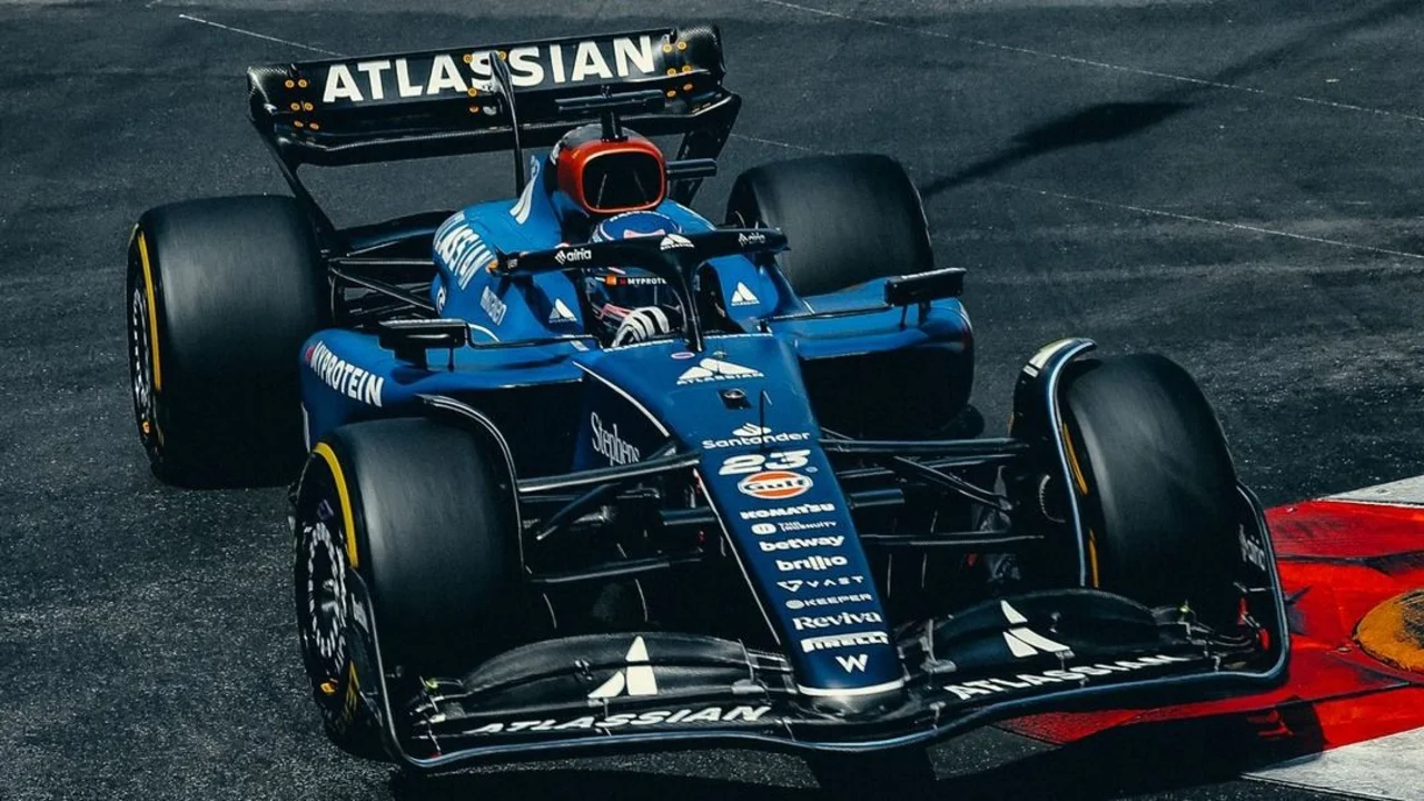 El FW47 de Alex Albon.
