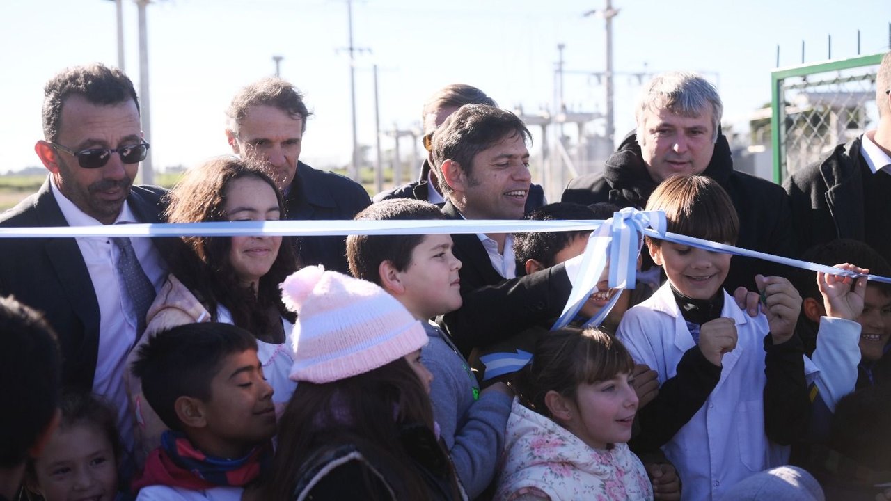 Tras una inversión de $4,792 millones, Kicillof reforzó la seguridad e inauguró una Estación Transformadora clave