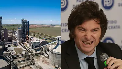 Fábrica y Javier Milei Fábrica y Javier Milei