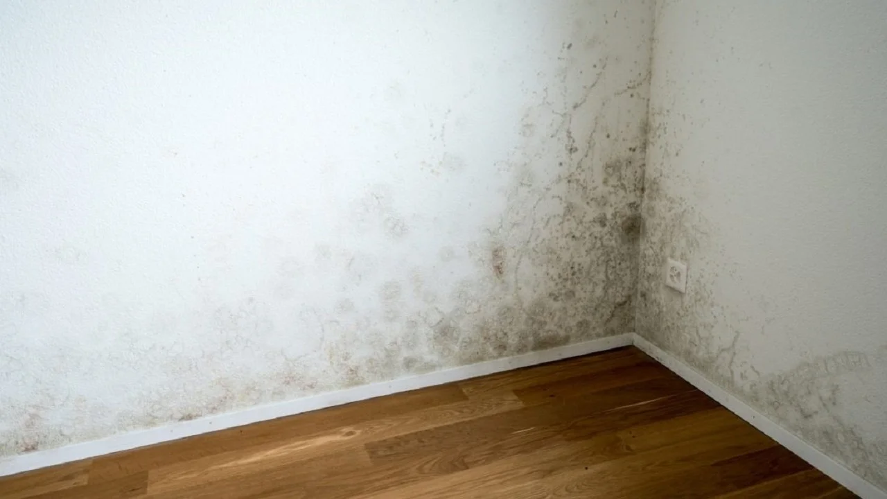 Pared con humedad