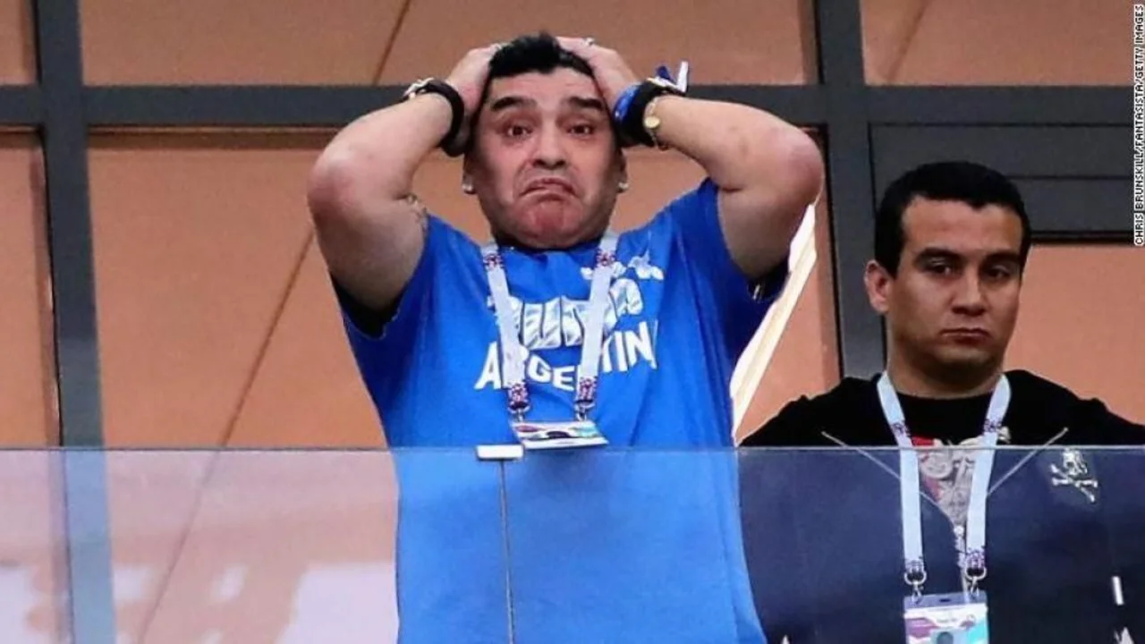 Qué hijo de Maradona es fan de Milei.