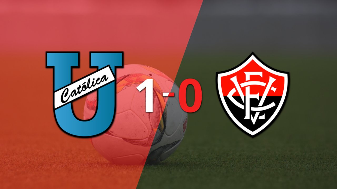 U. Católica (E) se impuso a Vitória con un gol en contra de Baralhas
