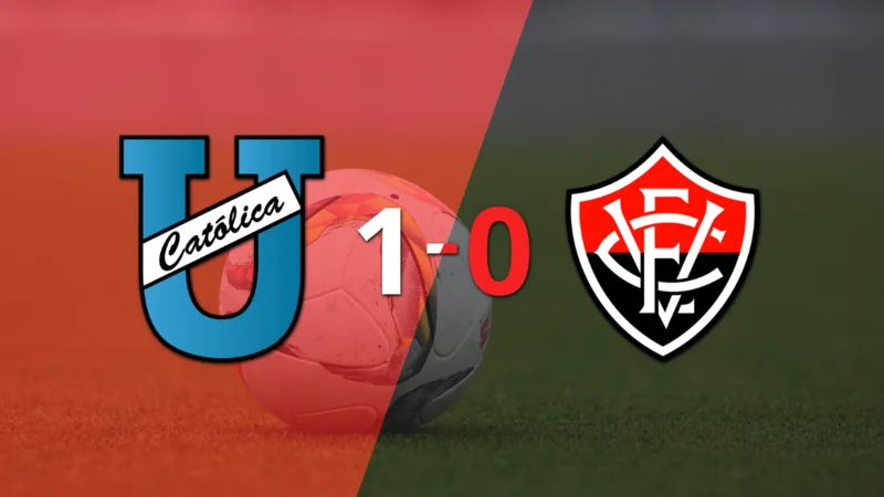 U. Católica (E) se impuso a Vitória con un gol en contra de Baralhas
