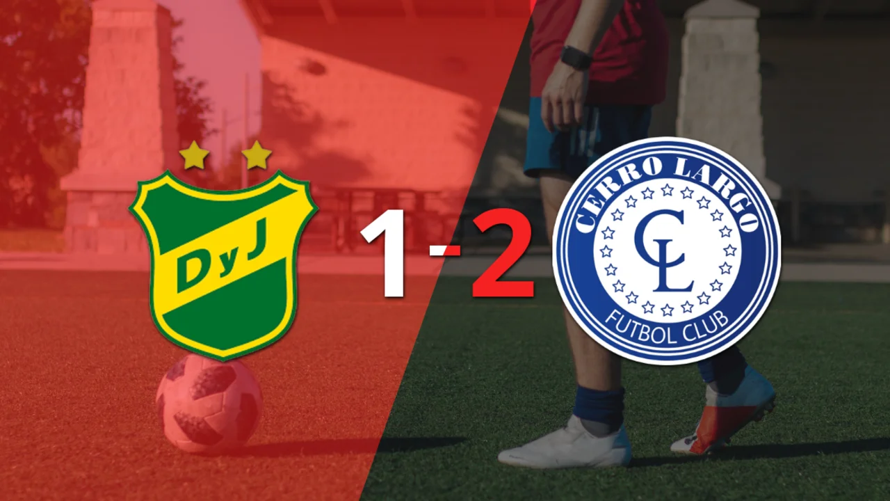 Cerro Largo consigue una estrecha victoria de 2 a 1 sobre Defensa y Justicia